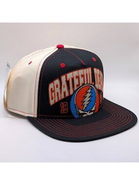 Grateful Dead Trucker Hat SnapBack Cap Ripple Junction Structured Flat Bill